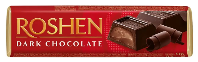 Шоколадний батончик Roshen Dark Chocolate 43 г